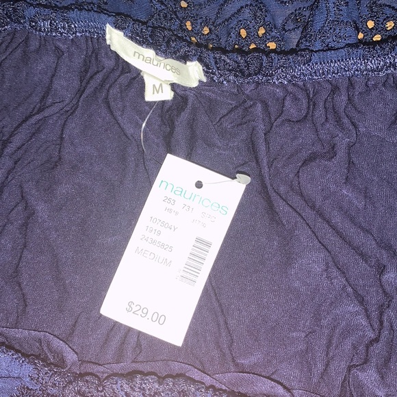 New! Maurices Lace Off The Shoulder Top - Picture 5 of 7